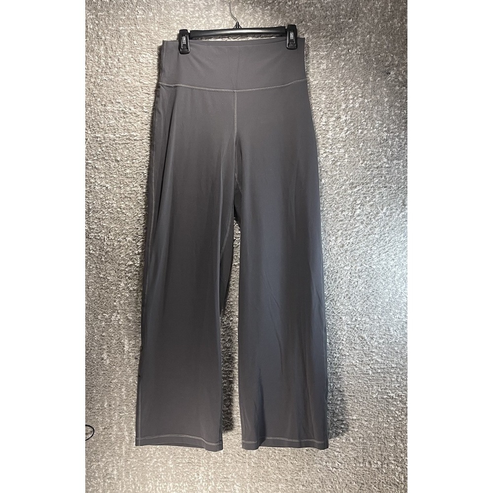 TnAction Bootcut Yoga Pants Athleisure High Waist TNA L Gray Sporty Training